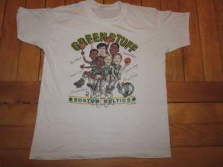 celtics green stuff t shirt