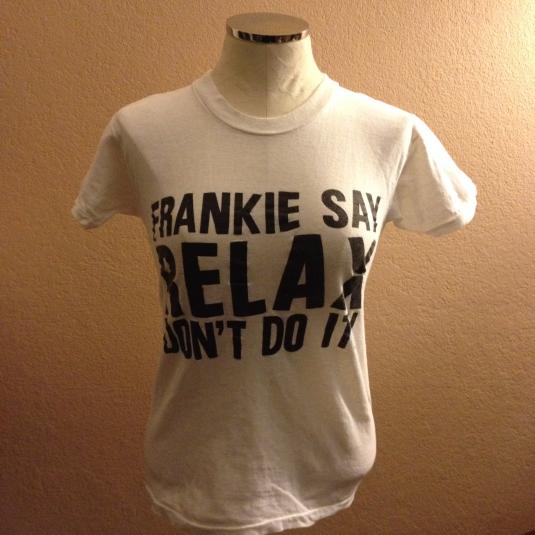 frankie says relax original t shirt