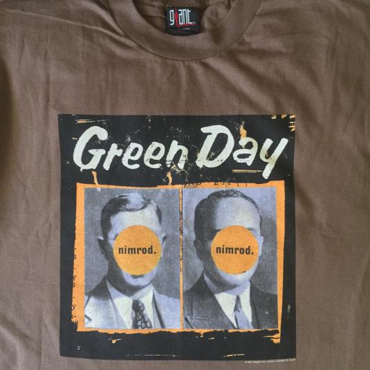 green day nimrod shirt