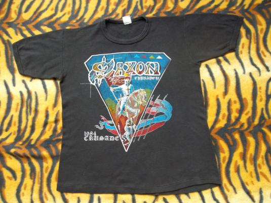 saxon band shirt