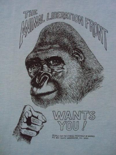 animal liberation front t shirt