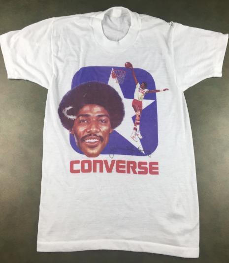 julius erving t shirt