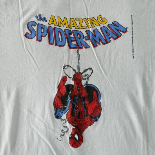 vintage spider man shirt