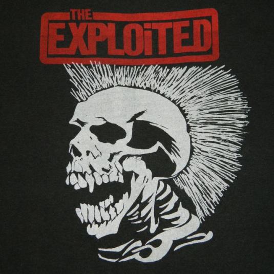 the exploited t shirt