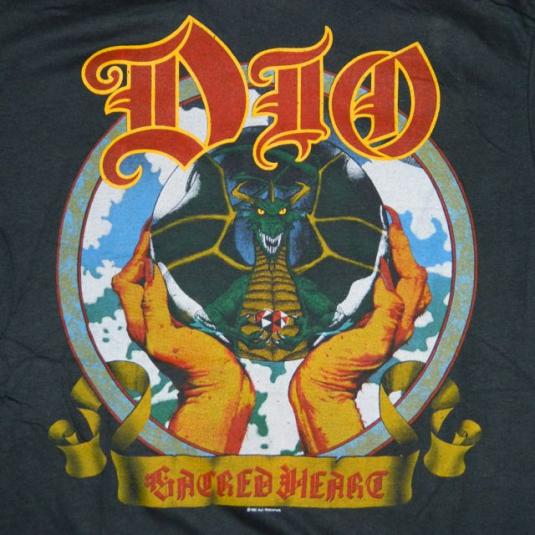 dio sacred heart t shirt