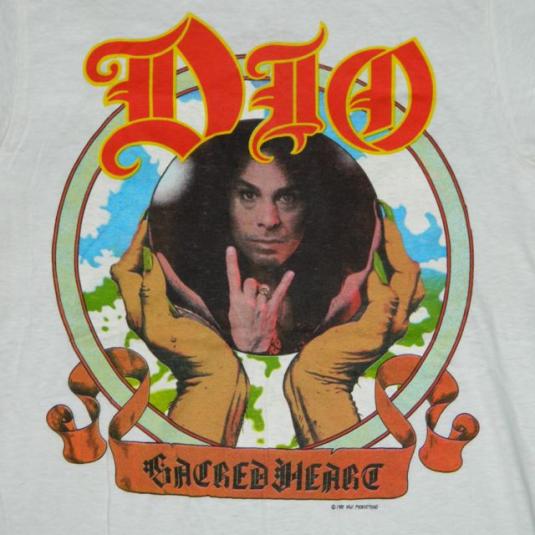 dio sacred heart t shirt