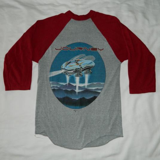 Vintage JOURNEY ESC4P3 1982 TOUR JERSEY TShirt escape 80s