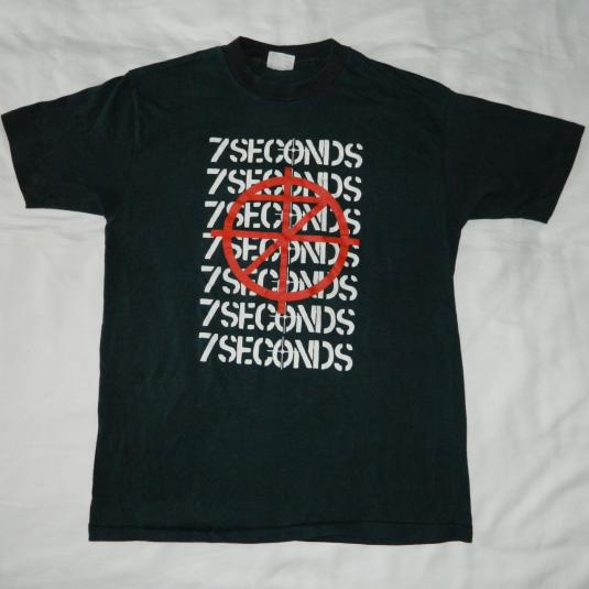 7 seconds band shirt