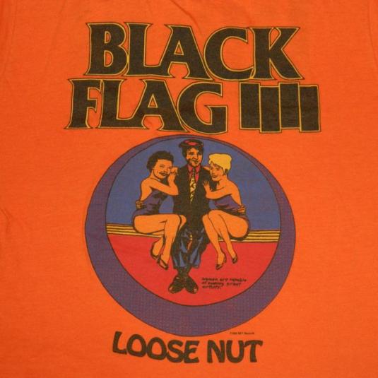 vintage black flag tshirt