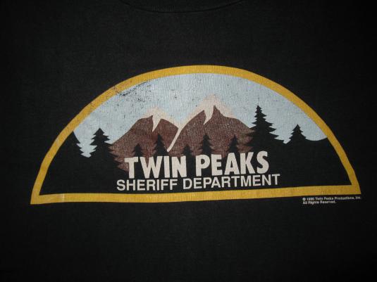 twin peaks vintage t shirt