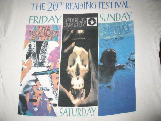 reading festival 1992 t shirt