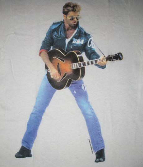 george michael vintage t shirt