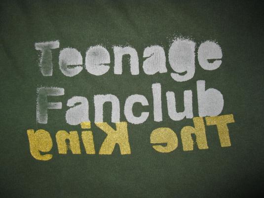 teenage fanclub t shirt official