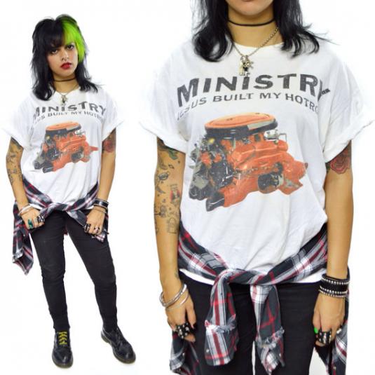 vintage ministry t shirt