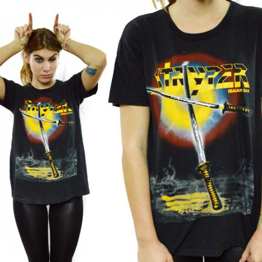 stryper tshirt