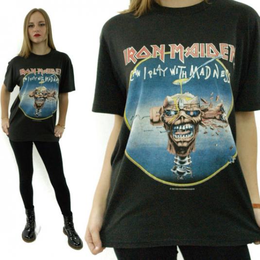 iron maiden can i play with madness shirt