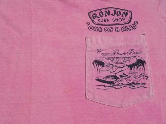 ron jon pink shirt