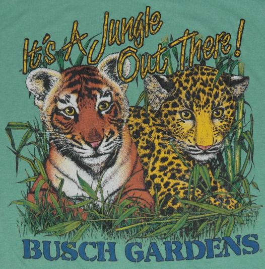 vintage busch gardens t shirt