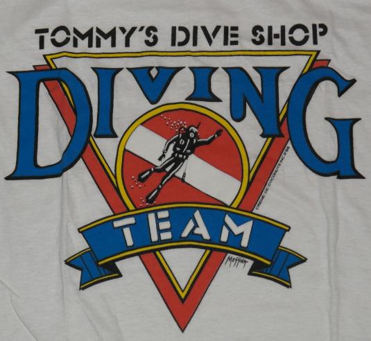 dive shop t shirt