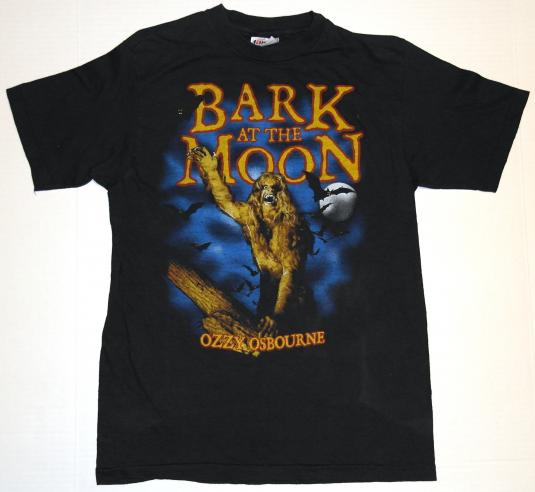 bark at the moon t shirt