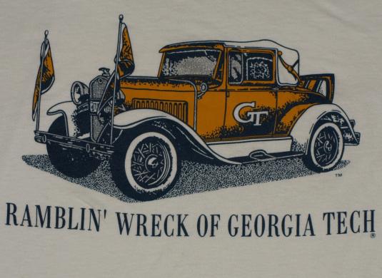 vintage georgia tech shirt