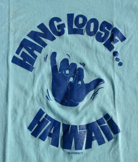 hawaii hang loose shirt