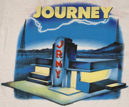 journey raised on radio shirt