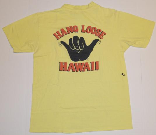 hawaii hang loose shirt