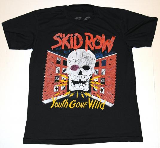 skid row youth gone wild t shirt