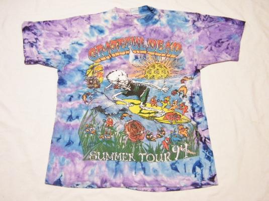 grateful dead concert t shirts