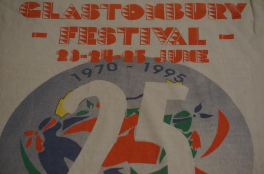 glastonbury 1992 t shirt