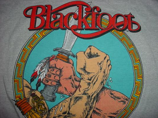 blackfoot band shirt