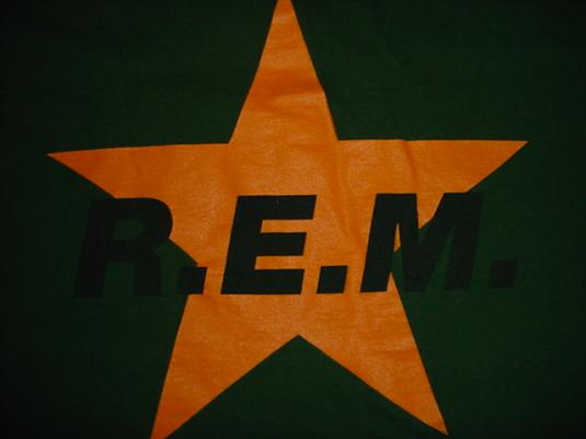 rem band tshirt