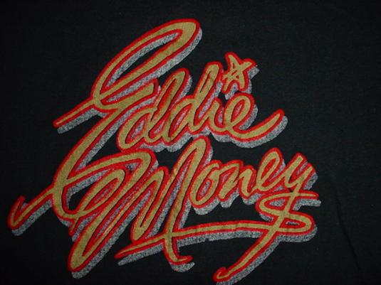 vintage eddie money t shirt