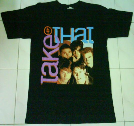 Take That Concert Tour T Shirt Vintage 1993