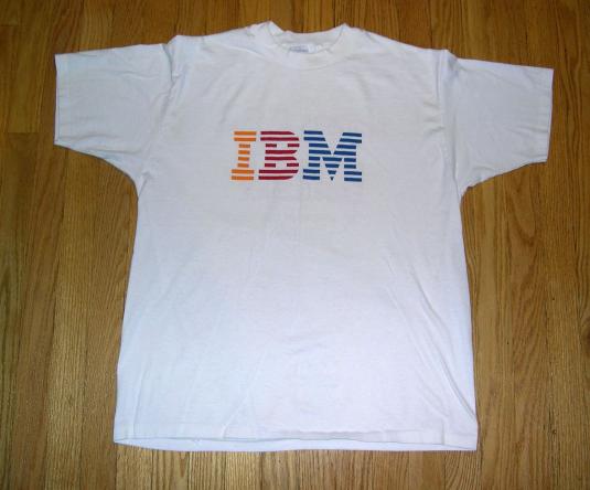 vintage ibm shirt