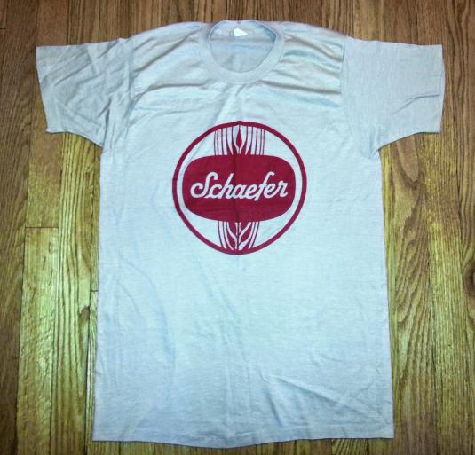 schaefer beer t shirt