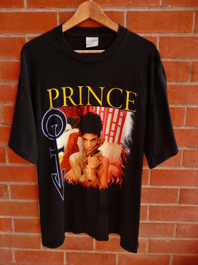 prince t shirt white