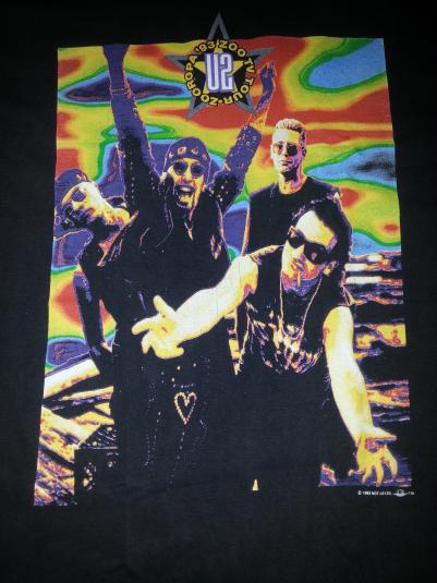 u2 zooropa t shirt