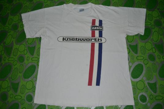 oasis knebworth t shirt original