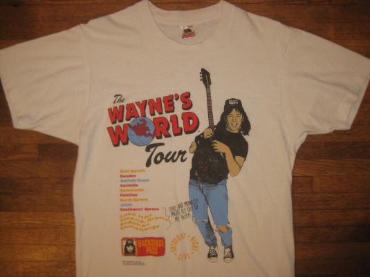 wayne's world vintage shirt