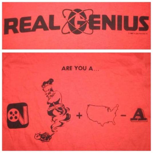 real genius tshirts