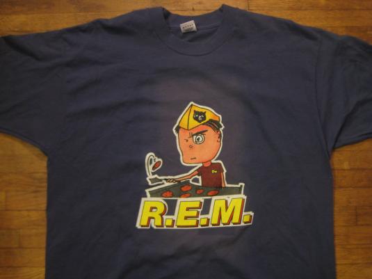 rem band tshirt