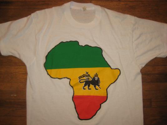 rastafarian t shirts