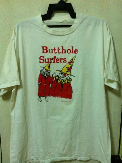 BUTTHOLE SURFERS EUROPE/ NORTH AMERICA 1996 TOUR SHIRT