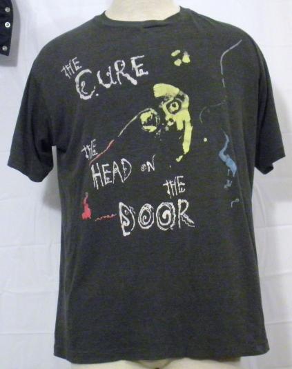 Vintage 1985 The Cure Head On The Door Rare Large T Shirt