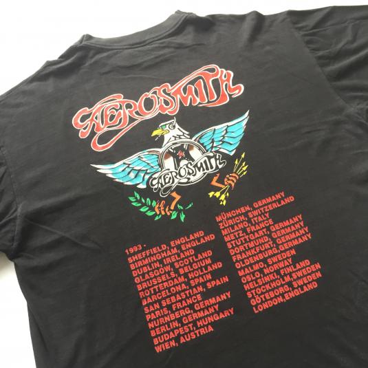 aerosmith aero force one shirt