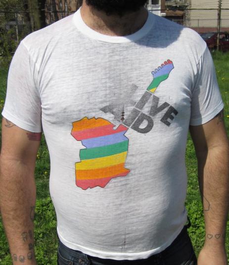 live aid shirt vintage