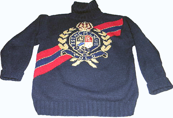 polo crest sweater