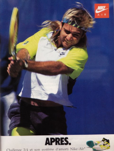 Vintage Nike Air Tech Challenge (90-91) Andre Agassi